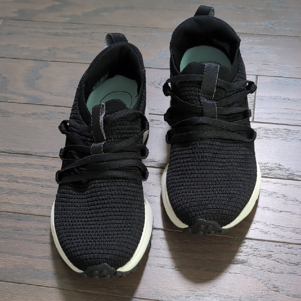 Ryka 8 Medium Black Mesh Sneakers Slip Ons